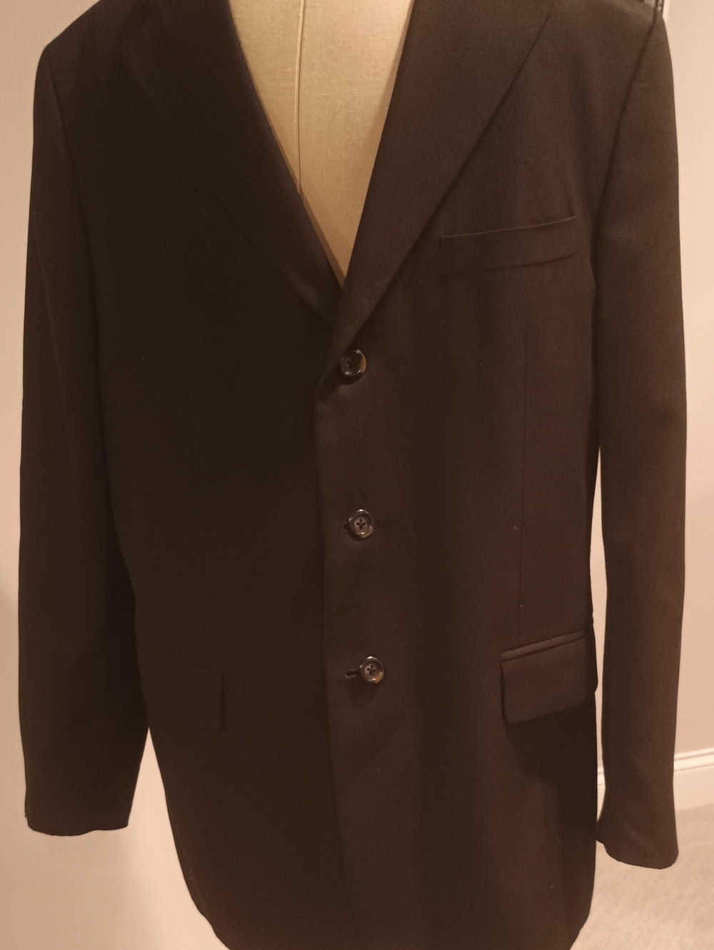 Merona Classic Black Men's Three-Button Sport Coat
